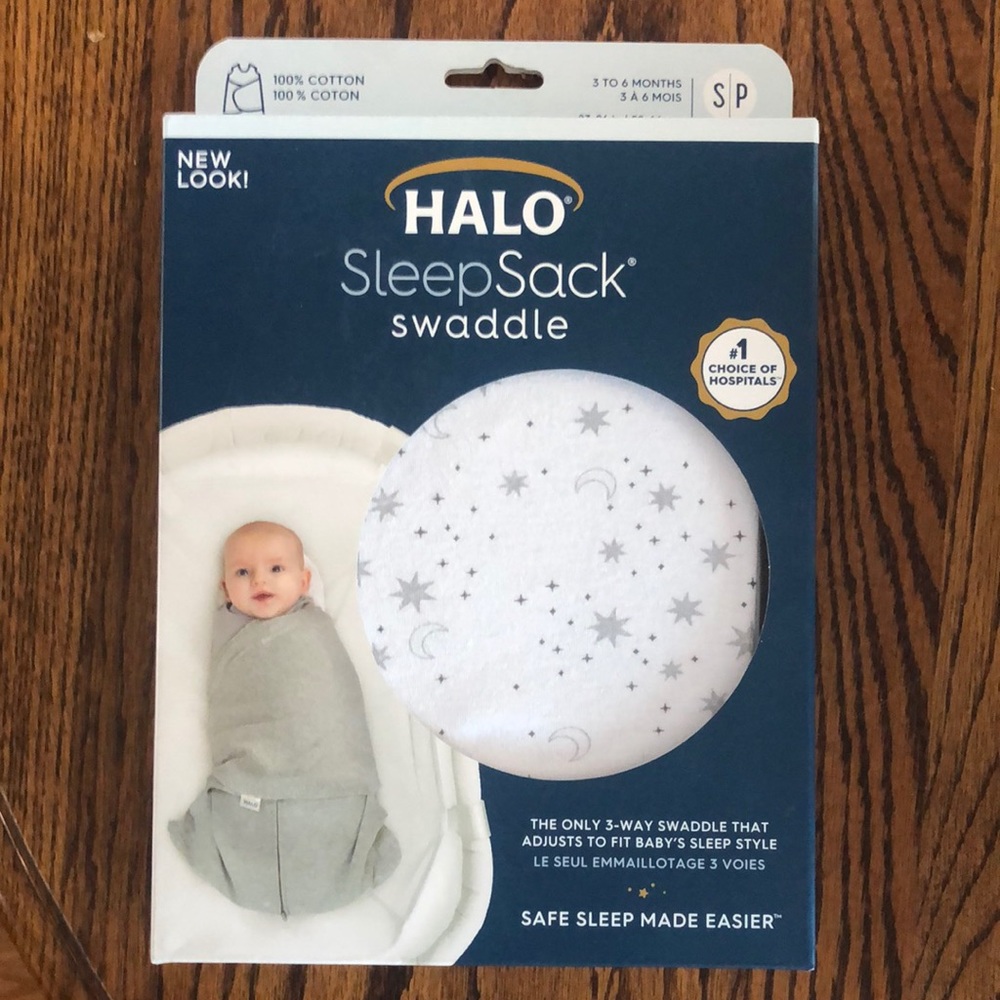 Halo SleepSack swaddle S/3-6mo